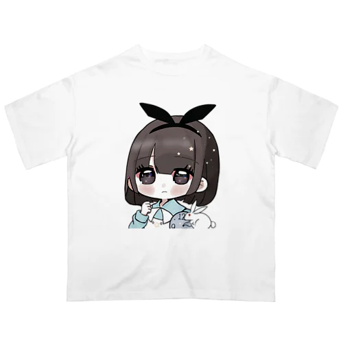 ありすのにがおえてぃーしゃつ オーバーサイズTシャツ