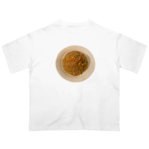 飯テロ_チャーハン オーバーサイズTシャツ