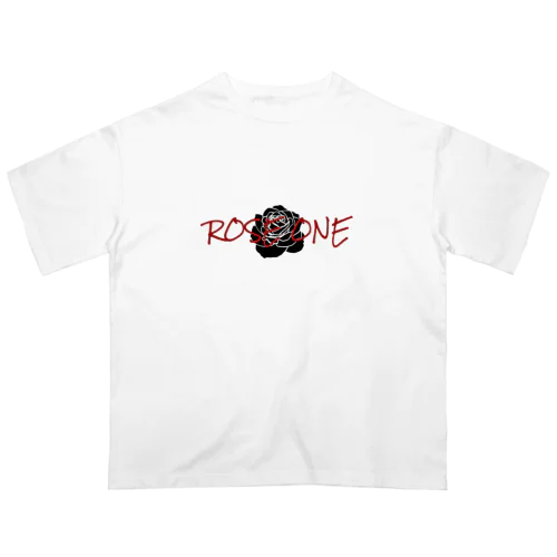 ROSE ONE オーバーサイズTシャツ