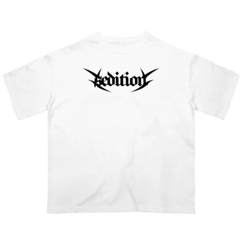 SEDITION(black) オーバーサイズTシャツ