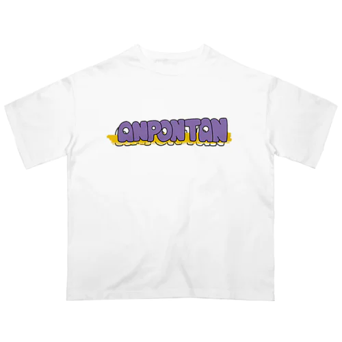 ANPONTAN　Tシャツ オーバーサイズTシャツ