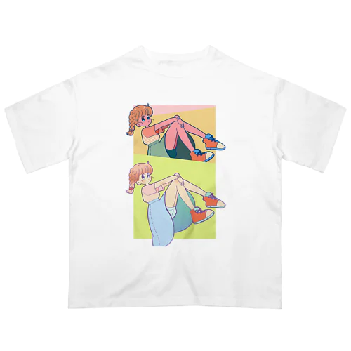 おんなのこ Oversized T-Shirt