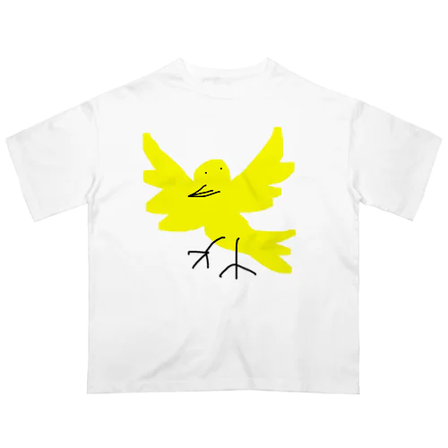 鶏ノ宮鳥仁 オーバーサイズTシャツ