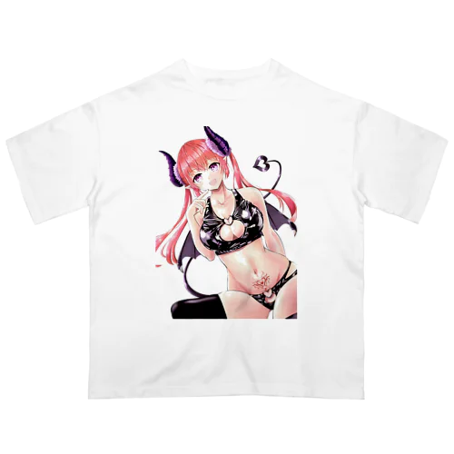 めんへらサキュバスちゃん オーバーサイズTシャツ