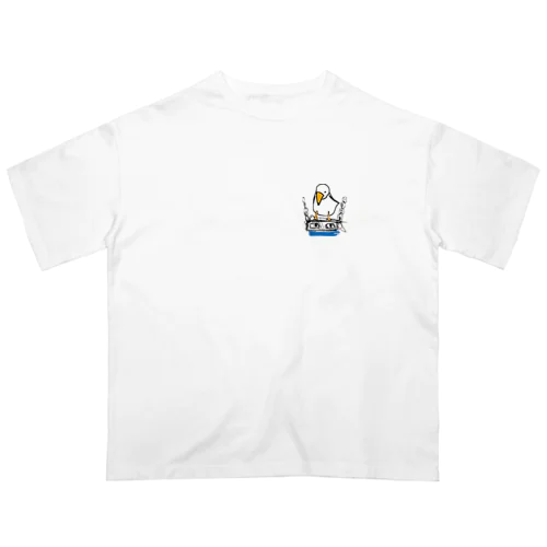 ウミネコ　夏 Oversized T-Shirt