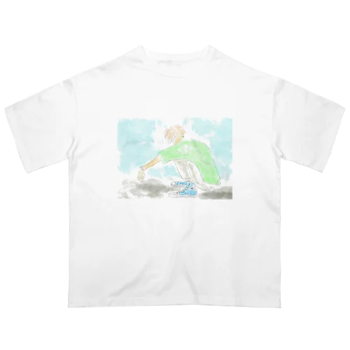 ストリート男子 Oversized T-Shirt