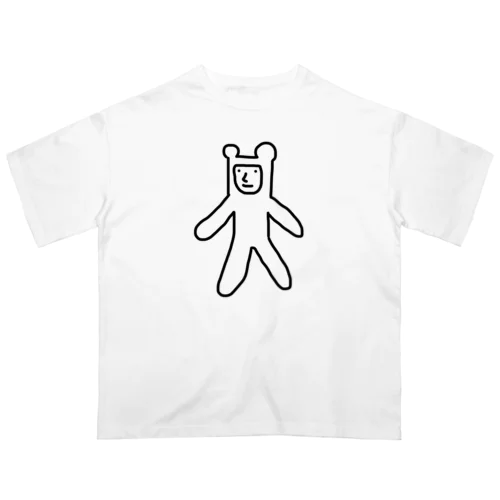 クマさん オーバーサイズTシャツ