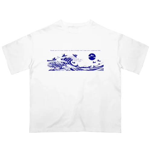 WATERDOGandSUPDOG  オーバーサイズTシャツ