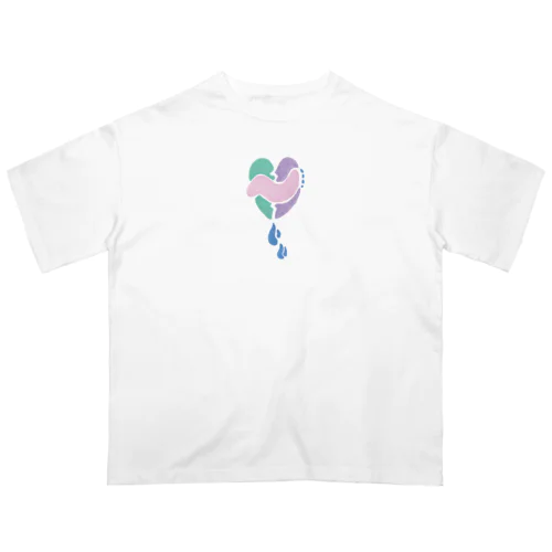 HEART BREAK Oversized T-Shirt
