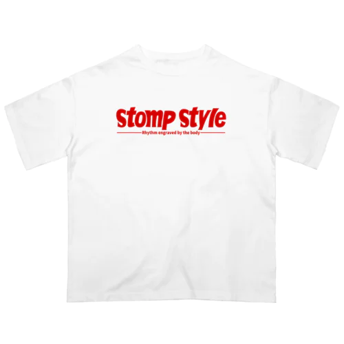 stomp style_赤 オーバーサイズTシャツ