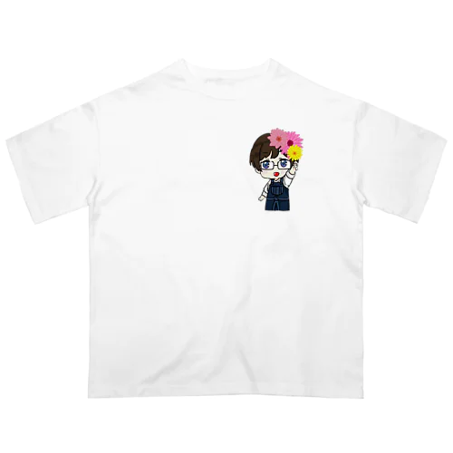はっとりぃ Oversized T-Shirt