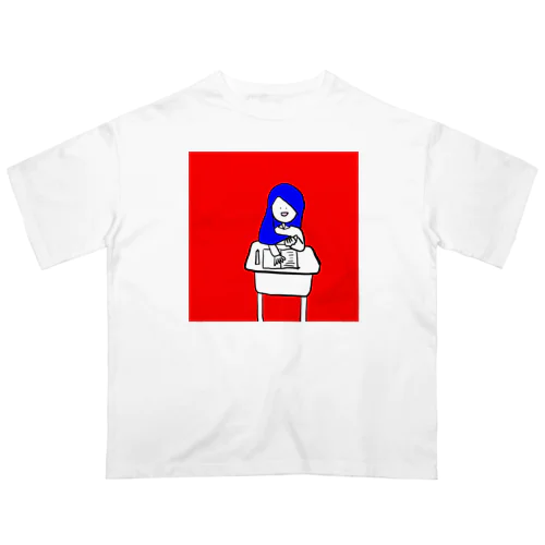 枝毛 Oversized T-Shirt