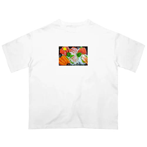 刺身花畑 オーバーサイズTシャツ