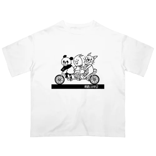 ３連チャリンコ Oversized T-Shirt