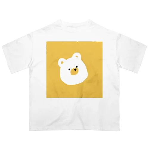 きいろのくまさん。 オーバーサイズTシャツ