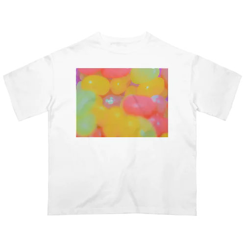 隠れミッキー-グミキャンディ Oversized T-Shirt