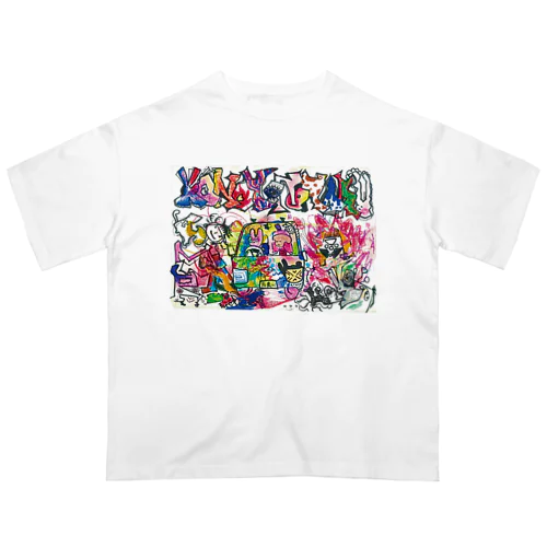 このよのはる×星男 Oversized T-Shirt