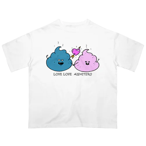 AISHITERU オーバーサイズTシャツ