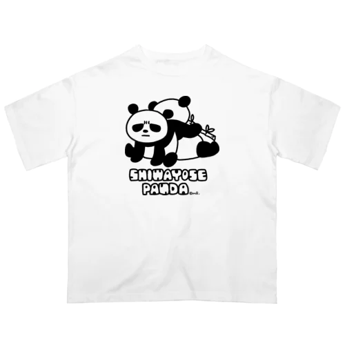 シワヨセパンダ オーバーサイズTシャツ