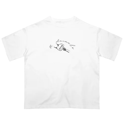 N.Animals　エヌドットアニマルズ Oversized T-Shirt