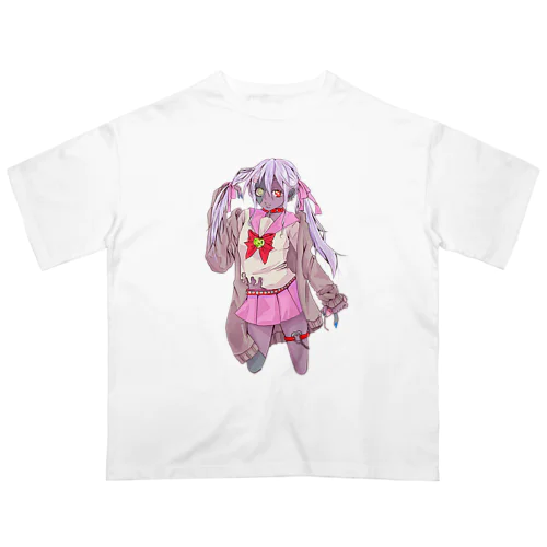 セーラー服ゾンビちゃん オーバーサイズTシャツ