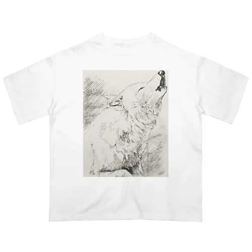 狼の遠吠え Oversized T-Shirt