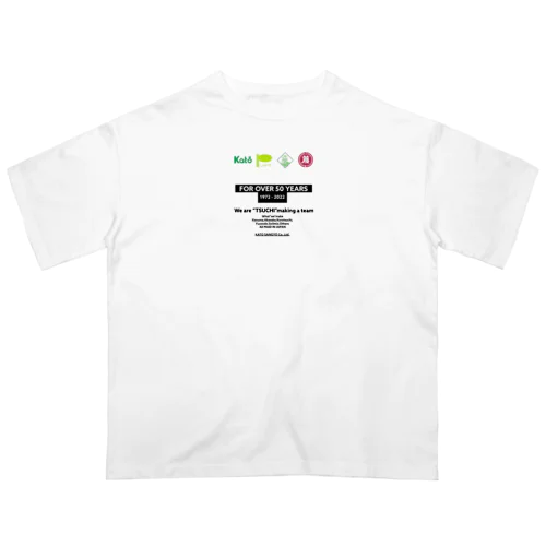 KAToSAnGYo50year オーバーサイズTシャツ