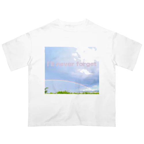 ダブルレインボー🌈 オーバーサイズTシャツ