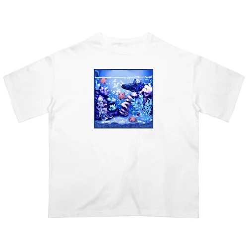 深海水槽 オーバーサイズTシャツ