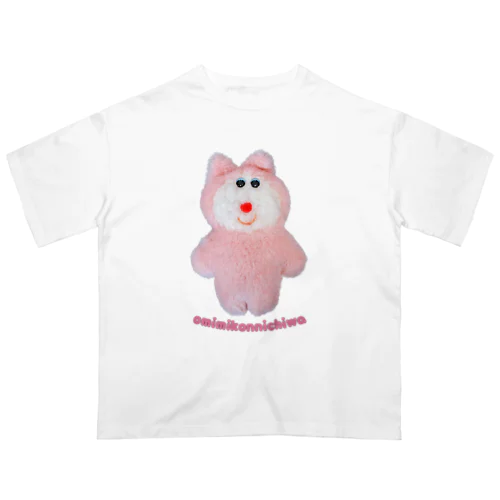 おみみがこんにちわちゃん オーバーサイズTシャツ