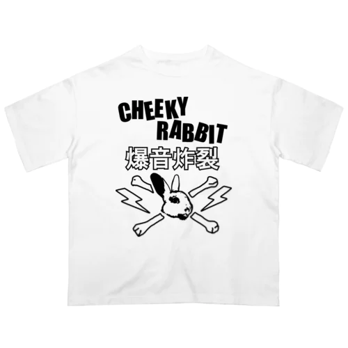 サツマニアン01_CheekyRabbit_爆音炸裂 オーバーサイズTシャツ