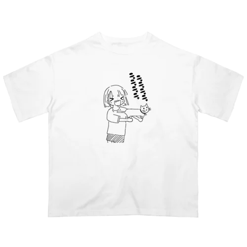 ましんにゃん Oversized T-Shirt