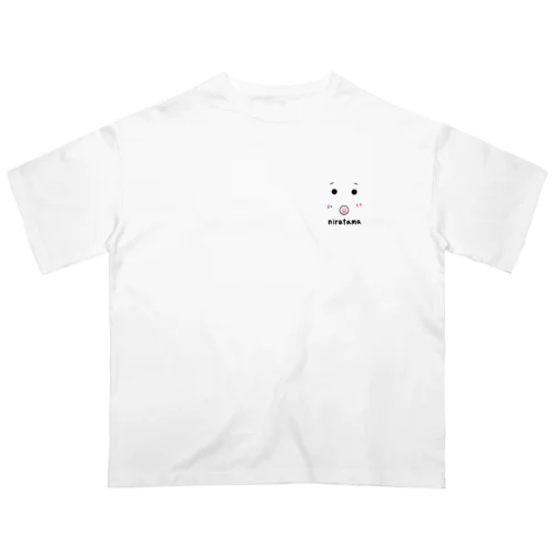 ニラをどっかに忘れてきちゃった。。。 オーバーサイズTシャツ