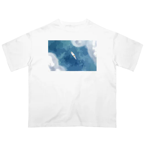 揺蕩い浮かぶもの Oversized T-Shirt