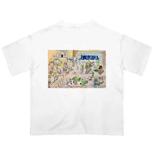 とらたま屋の昼下がり Oversized T-Shirt