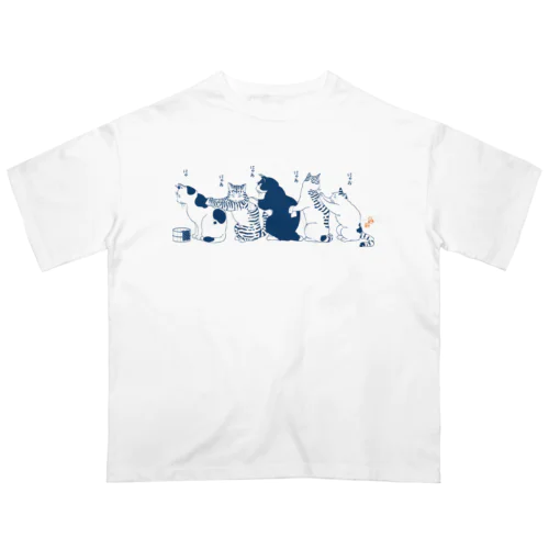 猫国温泉（にゃんごくおんせん） オーバーサイズTシャツ