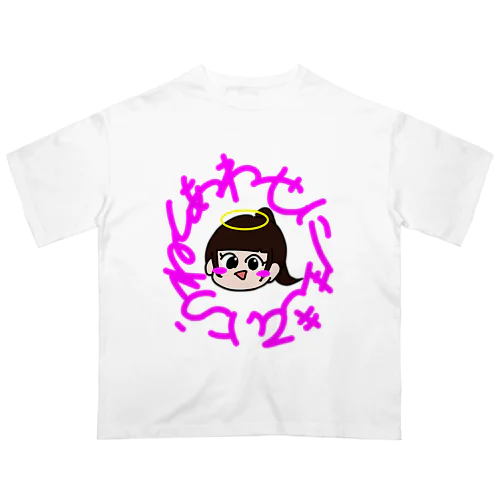 天使ぽに子 Oversized T-Shirt