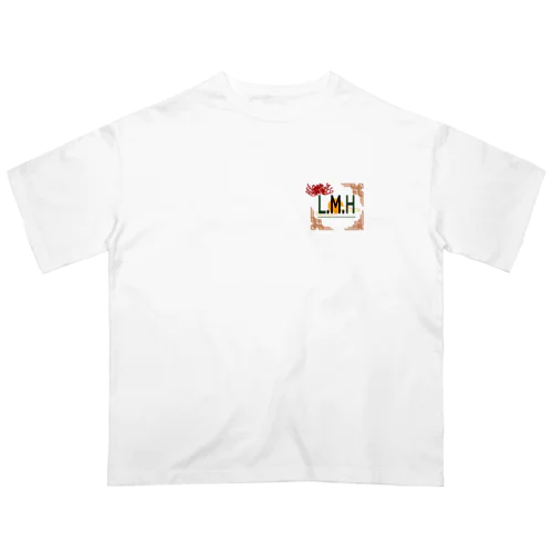 L.M.H Clubロゴ合わせ オーバーサイズTシャツ