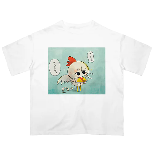 すごい。これは、どうやって作ったんですか？ オーバーサイズTシャツ