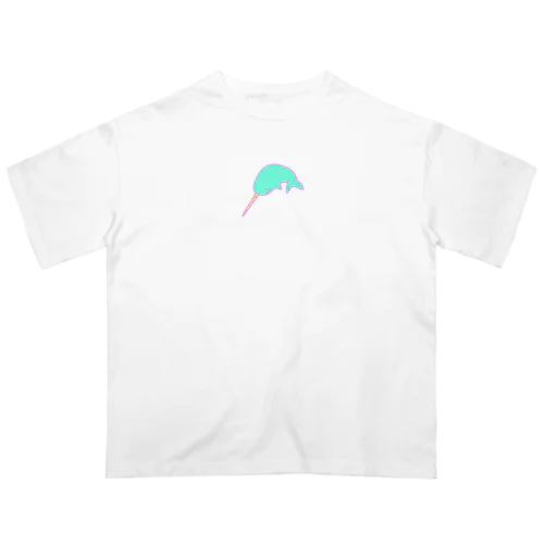 イッカクのジュウちゃん オーバーサイズTシャツ