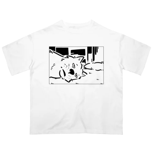 無気力な犬 オーバーサイズTシャツ