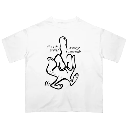 f＊＊k you very much オーバーサイズTシャツ