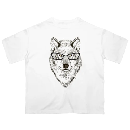狼　-オオカミ- オーバーサイズTシャツ