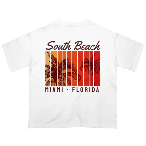 サウスビーチ マイアミ フロリダ Oversized T-Shirt
