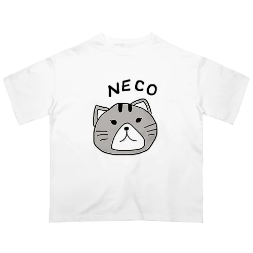 ねこ（NECO)　 オーバーサイズTシャツ