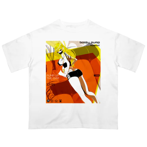 BOOTY PUMP 夏の着せ替えドール 0564 エロポップ ギャル せな 白限定 Oversized T-Shirt