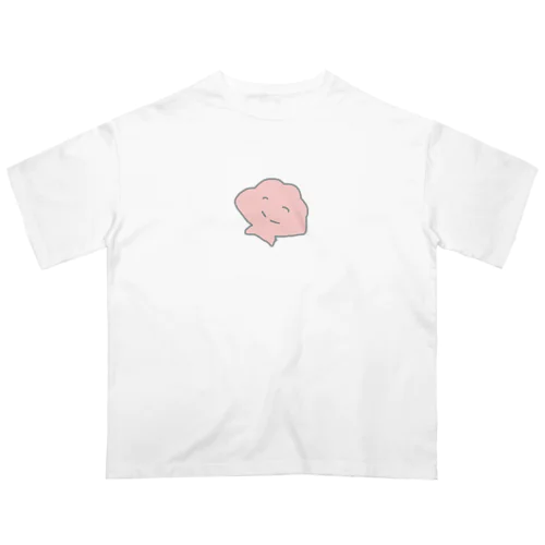 ベビーピンクのほたてちゃん Oversized T-Shirt