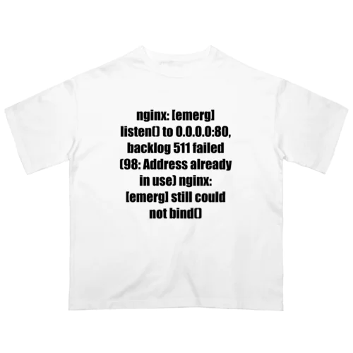 エラーメッセージ Oversized T-Shirt