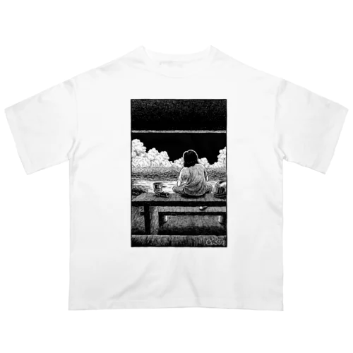 東陽片岡 夏の風景 Oversized T-Shirt