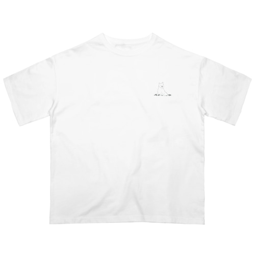 ホワイトテリア Oversized T-Shirt